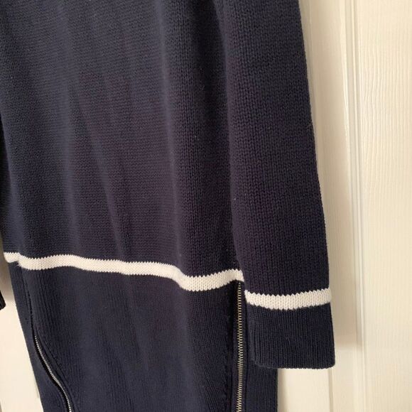 Asos Maternity Dark Navy Knit Sweater Crew Neck 2 - Picture 2 of 6